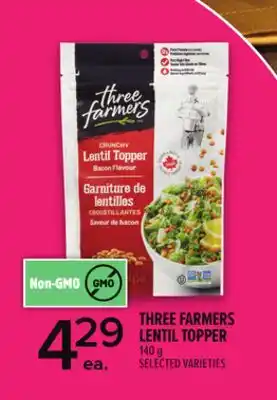 Metro THREE FARMERS LENTIL TOPPER offer