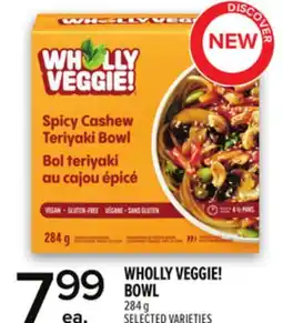 Metro WHOLLY VEGGIE! BOWL offer
