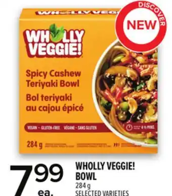 Metro WHOLLY VEGGIE! BOWL offer