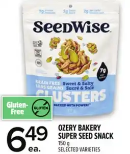 Metro OZERY BAKERY SUPER SEED SNACK offer