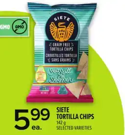 Metro SIETE TORTILLA CHIPS offer