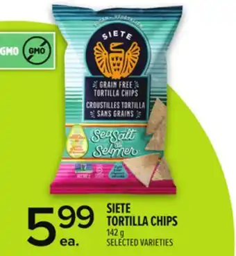 Metro SIETE TORTILLA CHIPS offer