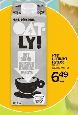 Metro OAT-LY GLUTEN-FREE BEVERAGE offer