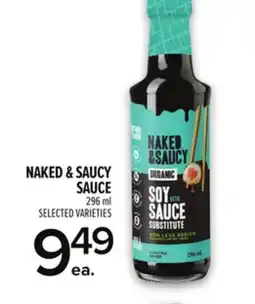 Metro NAKED & SAUCY SAUCE offer