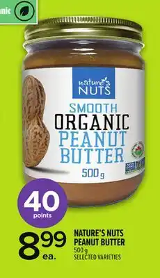 Metro NATURE'S NUTS PEANUT BUTTER offer