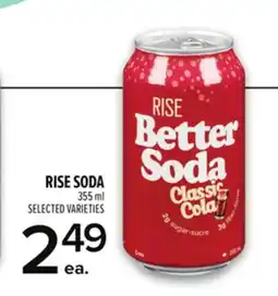 Metro RISE SODA offer