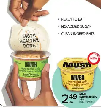 Metro MUSH OVERNIGHT OATS offer