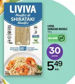 Metro LIVIVA SHIRATAKI NOODLE offer