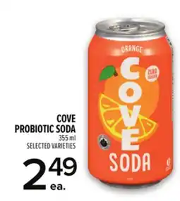 Metro COVE PROBIOTIC SODA offer