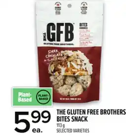 Metro THE GLUTEN FREE BROTHERS BITES SNACK offer