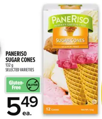 Metro PANERISO SUGAR CONES offer