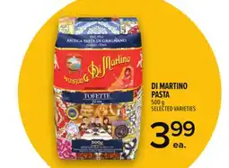 Metro DI MARTINO PASTA 500 G offer