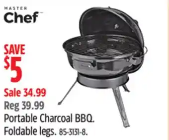 Canadian Tire Portable Charcoal BBQ offer