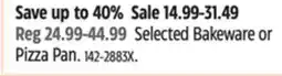 Canadian Tire Selected Bakeware or Pizza Pan offer