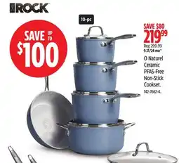 Canadian Tire Heritage O Naturel Ceramic PFAS-Free Non-Stick Cookset offer