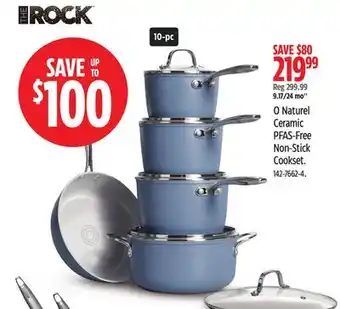 Canadian Tire Heritage O Naturel Ceramic PFAS-Free Non-Stick Cookset offer