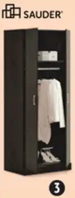 Canadian Tire 2-Door Wardrobe Espresso or white offer