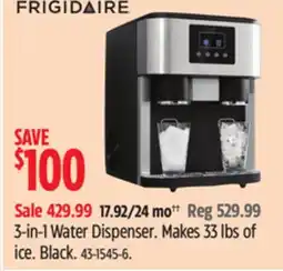 Canadian Tire Frigidaire Makes 33 lbs of ice offer