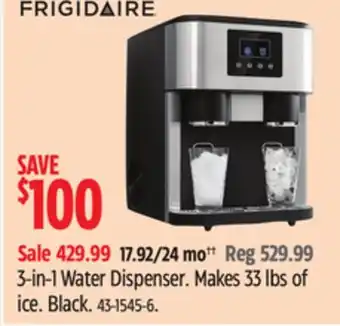 Canadian Tire Frigidaire Makes 33 lbs of ice offer