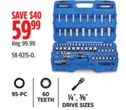 Canadian Tire Mastercraft General Use Socket Sets offer