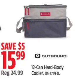 Canadian Tire Outbound 12-Can Hard-Body Cooler offer