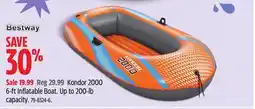 Canadian Tire Bestway Kondor 2000 6-ft Inflatable Boat. Up to 200-lb capacity offer