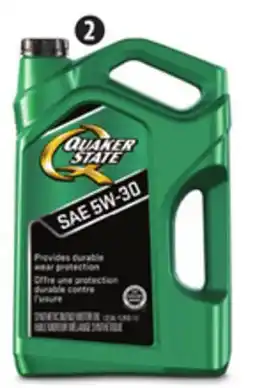 Canadian Tire Quaker Conventional Engine Oil offer