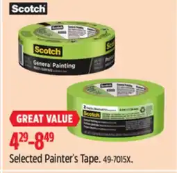 Canadian Tire Selected Painter's Tape offer