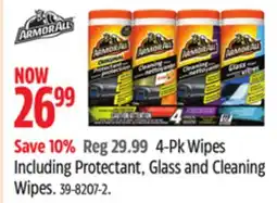 Canadian Tire Armor All 4-Pk Wipes Including Protectant offer