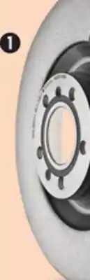 Canadian Tire Brembo UV-Coated Brake Rotors offer
