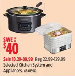 Canadian Tire Hamilton Selected Kitchen System and Appliances offer