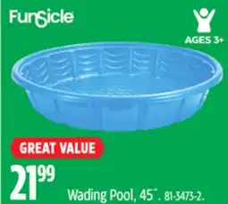 Canadian Tire Funsicle Wading Pool, 45˝ offer