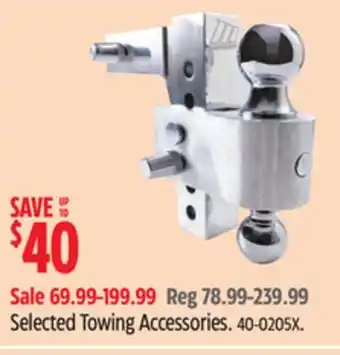 Canadian Tire Reese Selected Towing Accessories offer