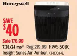 Canadian Tire Insight Series Air Purifier offer