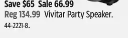 Canadian Tire Vivitar Party Speaker offer