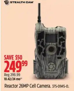 Canadian Tire Stealth Reactor 26MP Cell Camera offer