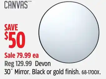Canadian Tire Devon 30˝ Mirror offer