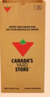 Canadian Tire Compostable 2-Ply Leaf Bags, 20-Pack offer