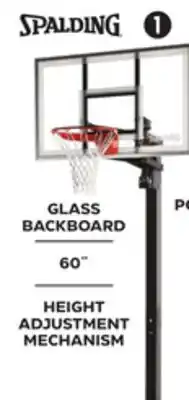 Canadian Tire Spalding In-Ground Basketball System offer