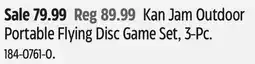 Canadian Tire Kan Jam Portable Flying Disc Game Set offer