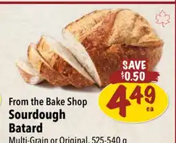 Farm Boy From the Bake Shop Sourdough Batard offer