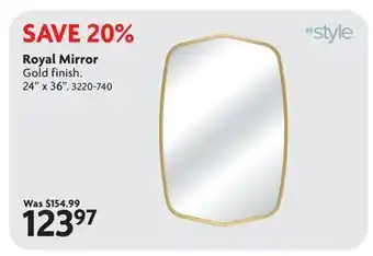 Home Hardware Royal Mirror offer