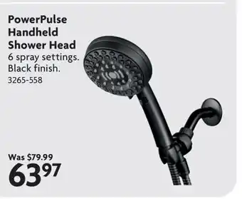 Home Hardware PowerPulse Handeld Shower Had offer