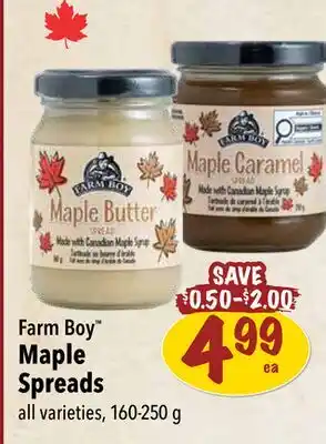 Farm Boy Farm Boy Maple Spreads offer