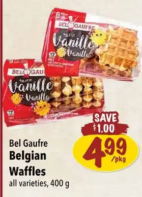 Farm Boy Bel Gaufre Belgian Waffles offer