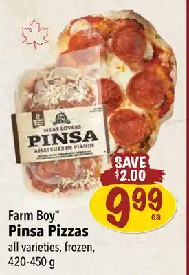 Farm Boy Farm Boy Pinsa Pizzas offer