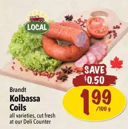 Farm Boy Brandt Kolbassa Coils offer
