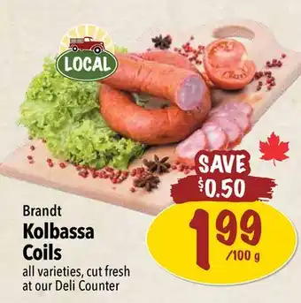 Farm Boy Brandt Kolbassa Coils offer