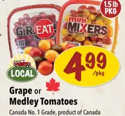 Farm Boy Grape or Medley Tomatoes offer