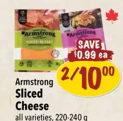 Farm Boy Armstrong Sliced Cheese offer